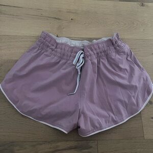 Lululemon Reversible Pink Shorts